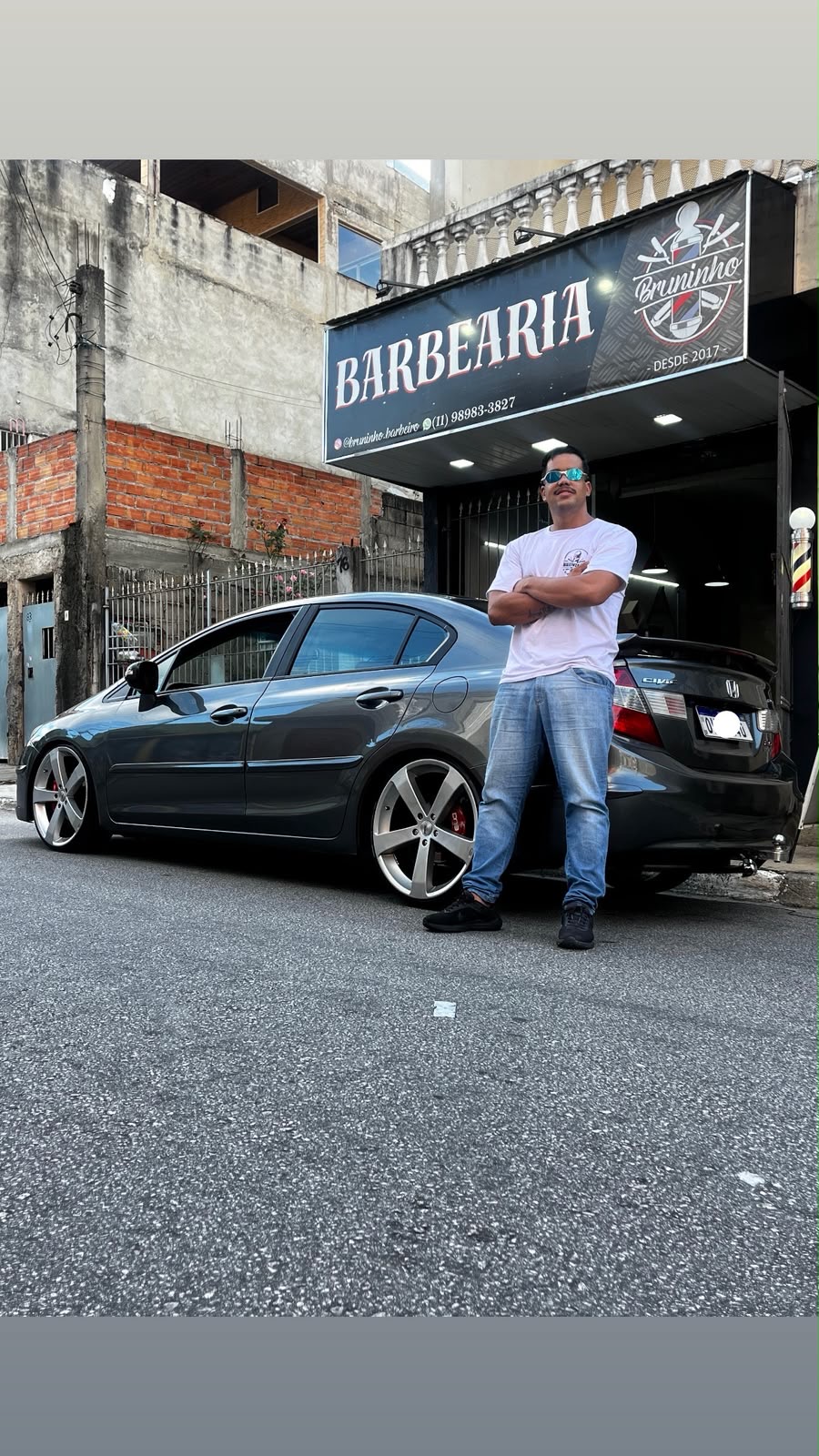 Bruninho, ex-aluno de Marcos